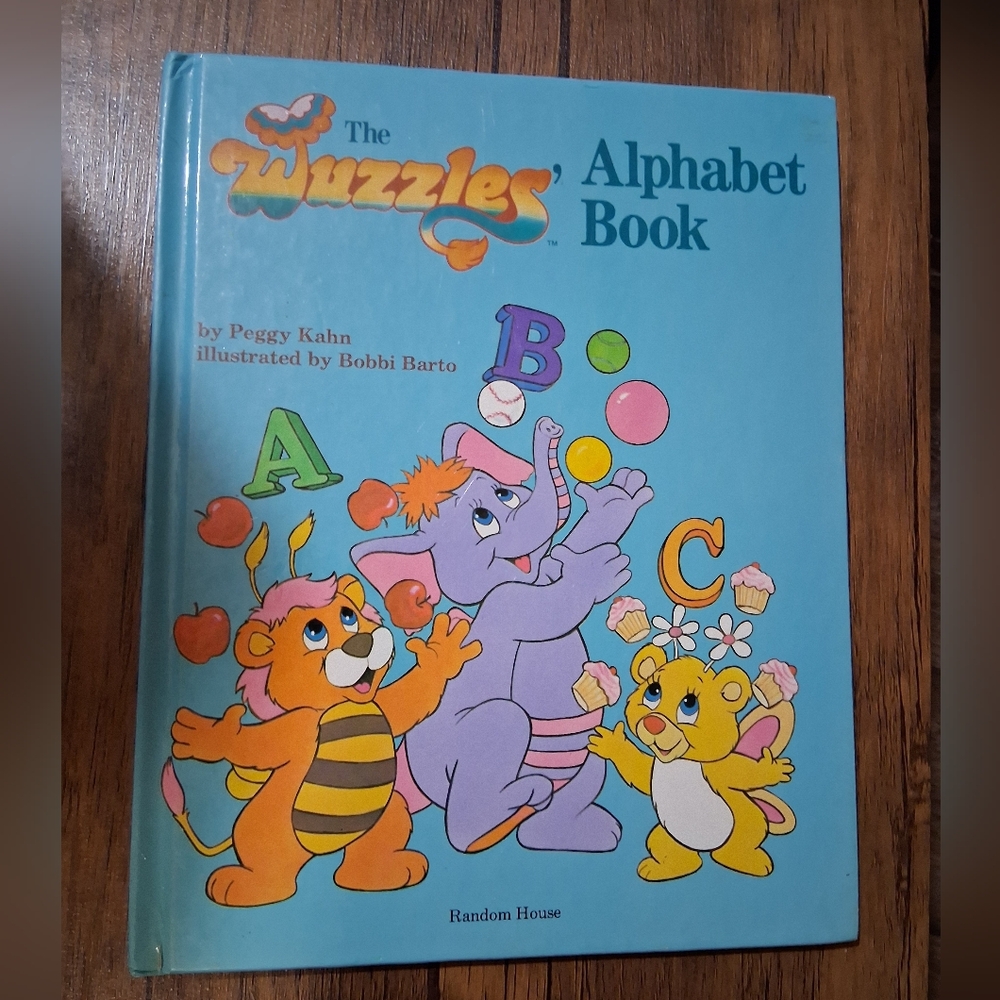 Disney Wuzzles Alphabet Book 1986